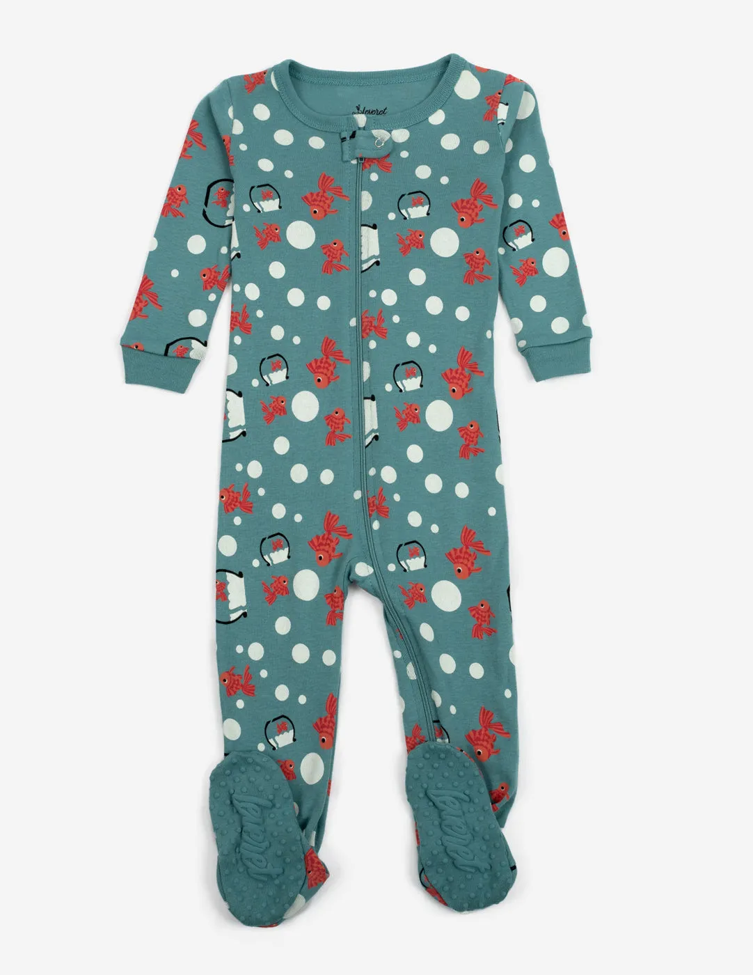 Kids Footed Fish Bowl Pajamas