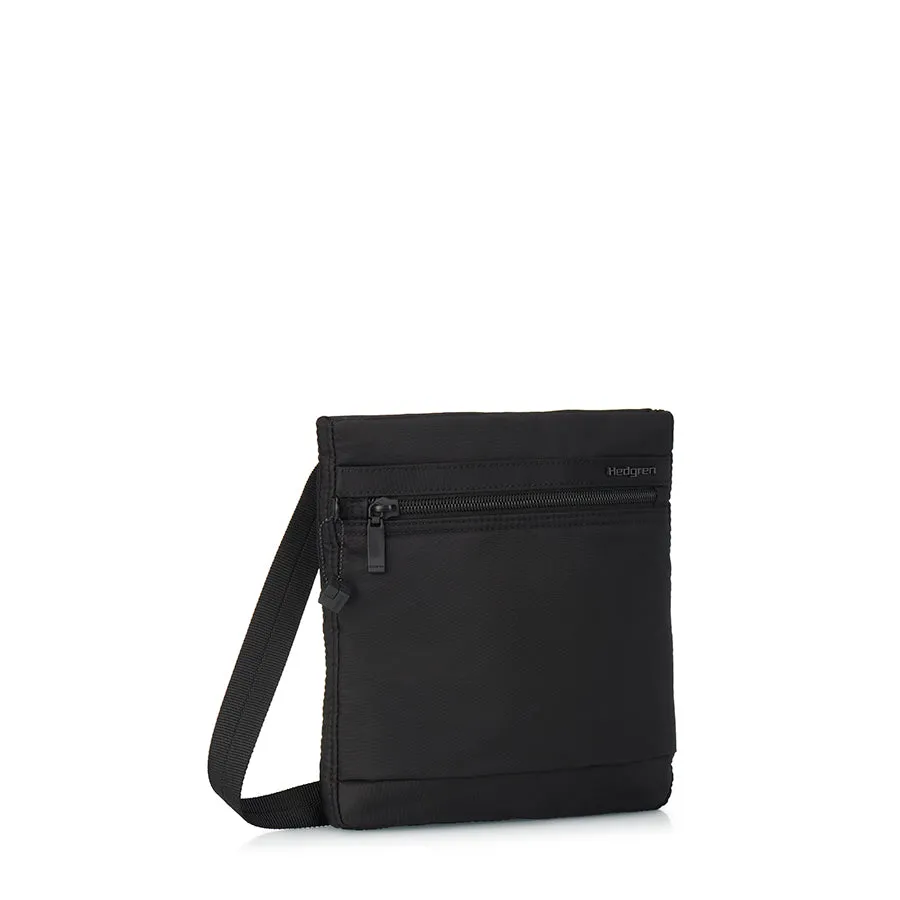 LEONCE CROSSBODY RFID - BLACK