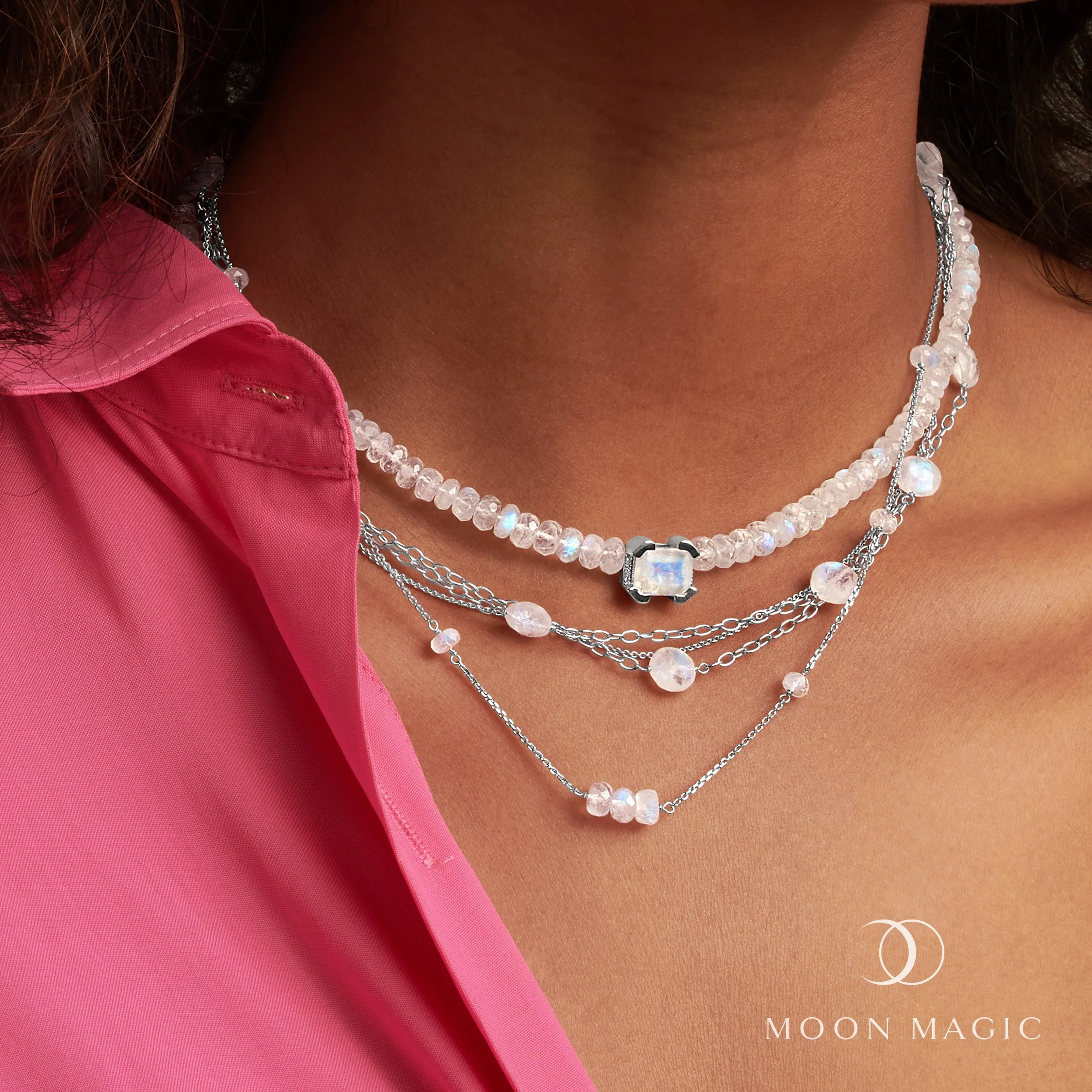 Moonstone Necklace - Untamed Necklace