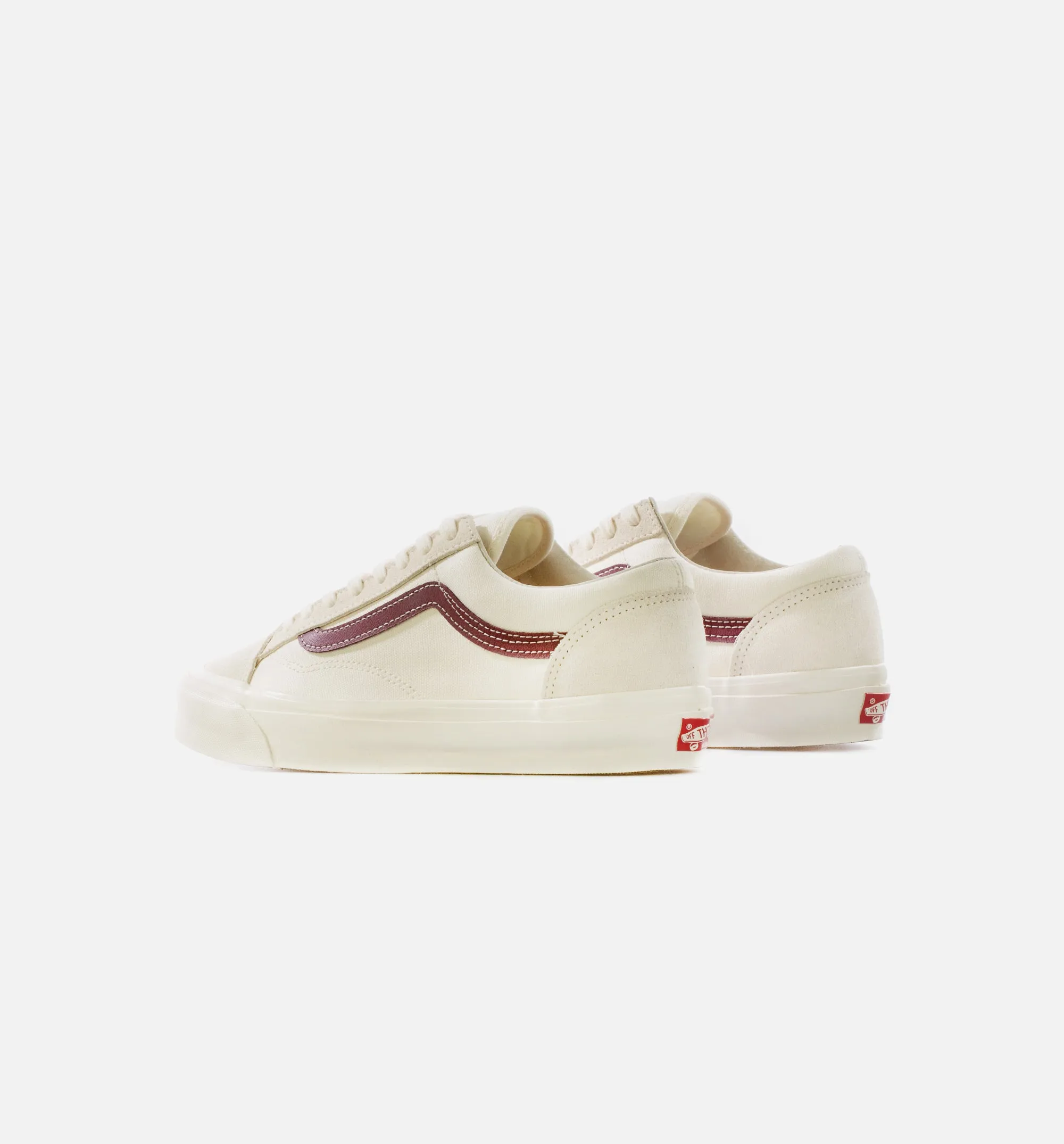 OG Style 36 LX Mens Skate Shoe - Cream/Burgundy