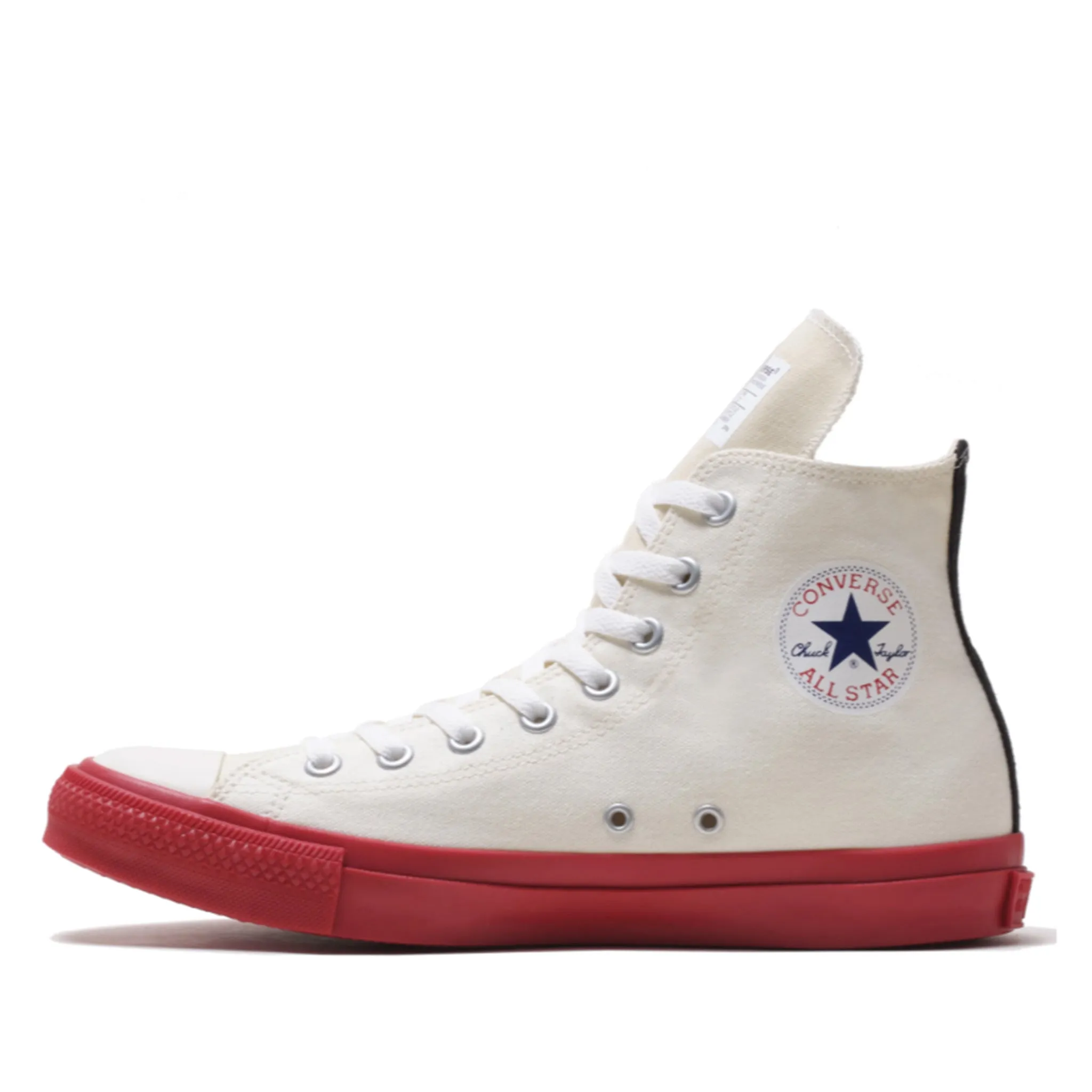 PLAY COMME DES GARONS Converse Chuck Taylor High (White)