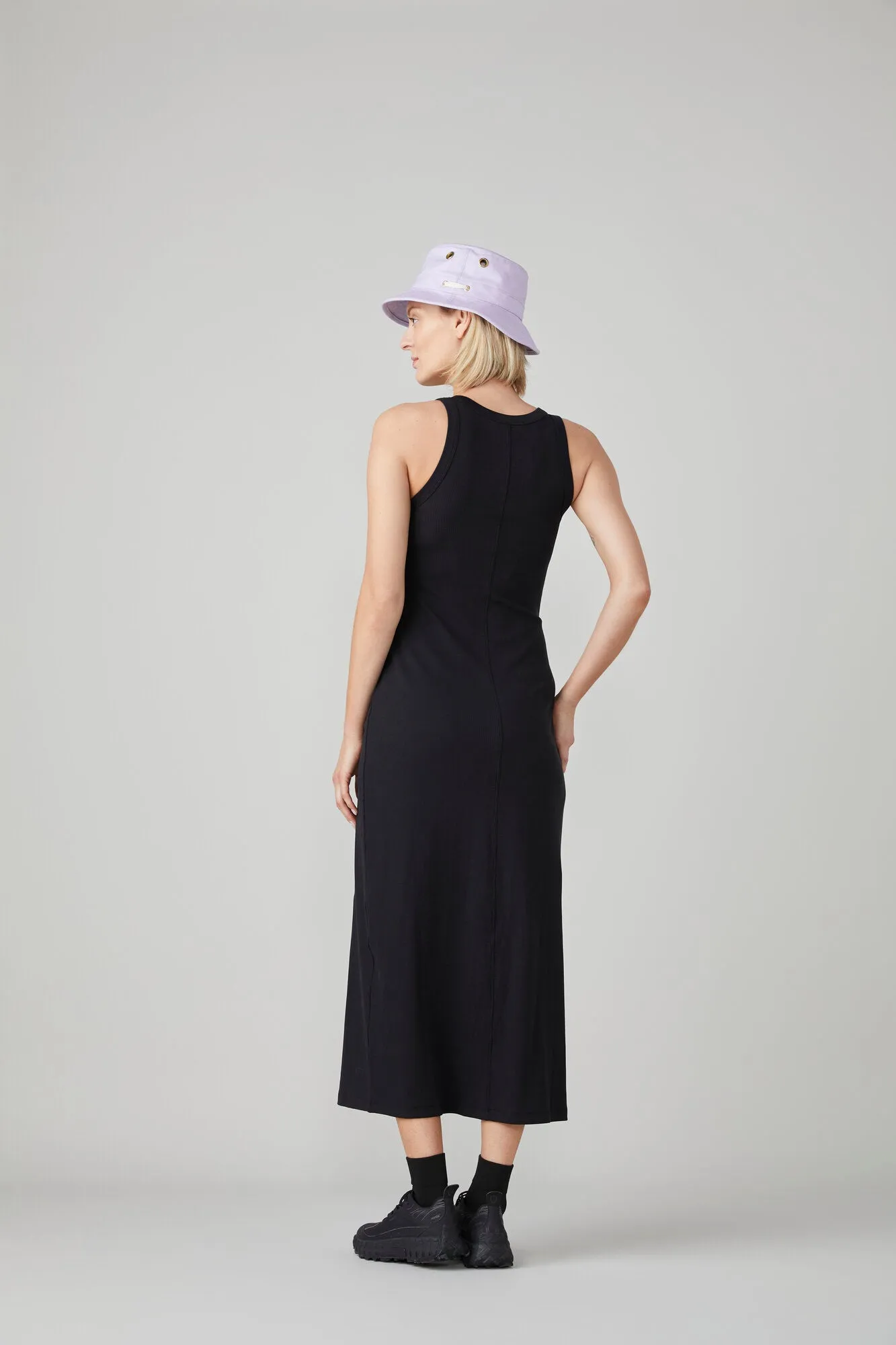 Rib Tank Midi Dress