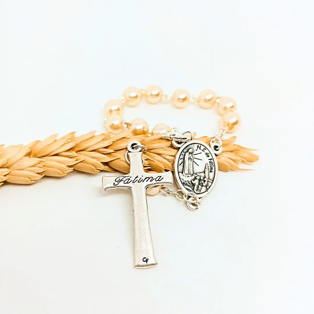 Saint Christopher Pearl Decade Rosary