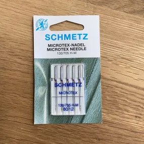 Schmetz Microtex-Nader Microtex Needle 130/705 H-M 80/12