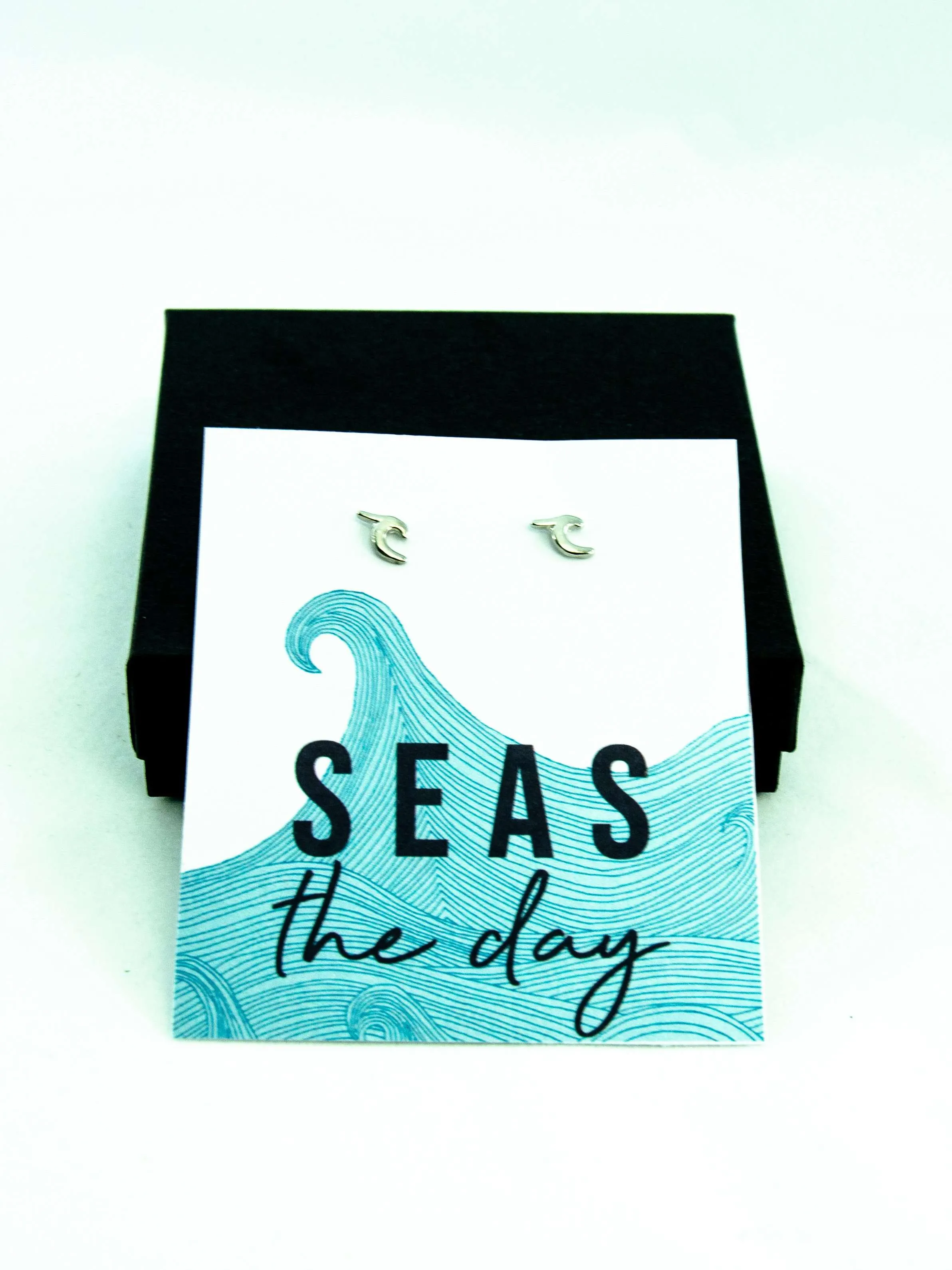 Seas The Day Wave Earrings