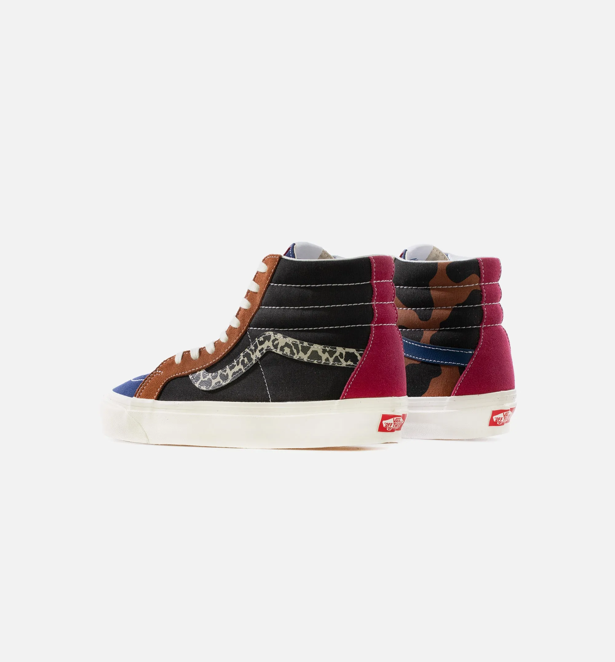 SK8 Hi 38 DX Animal Mix Mens Skate Shoe - Animal Mix/Black