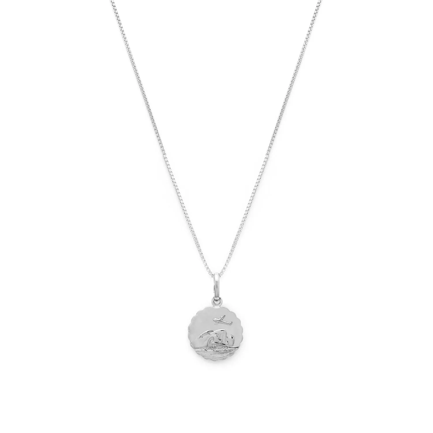 St Christopher Necklace | Silver