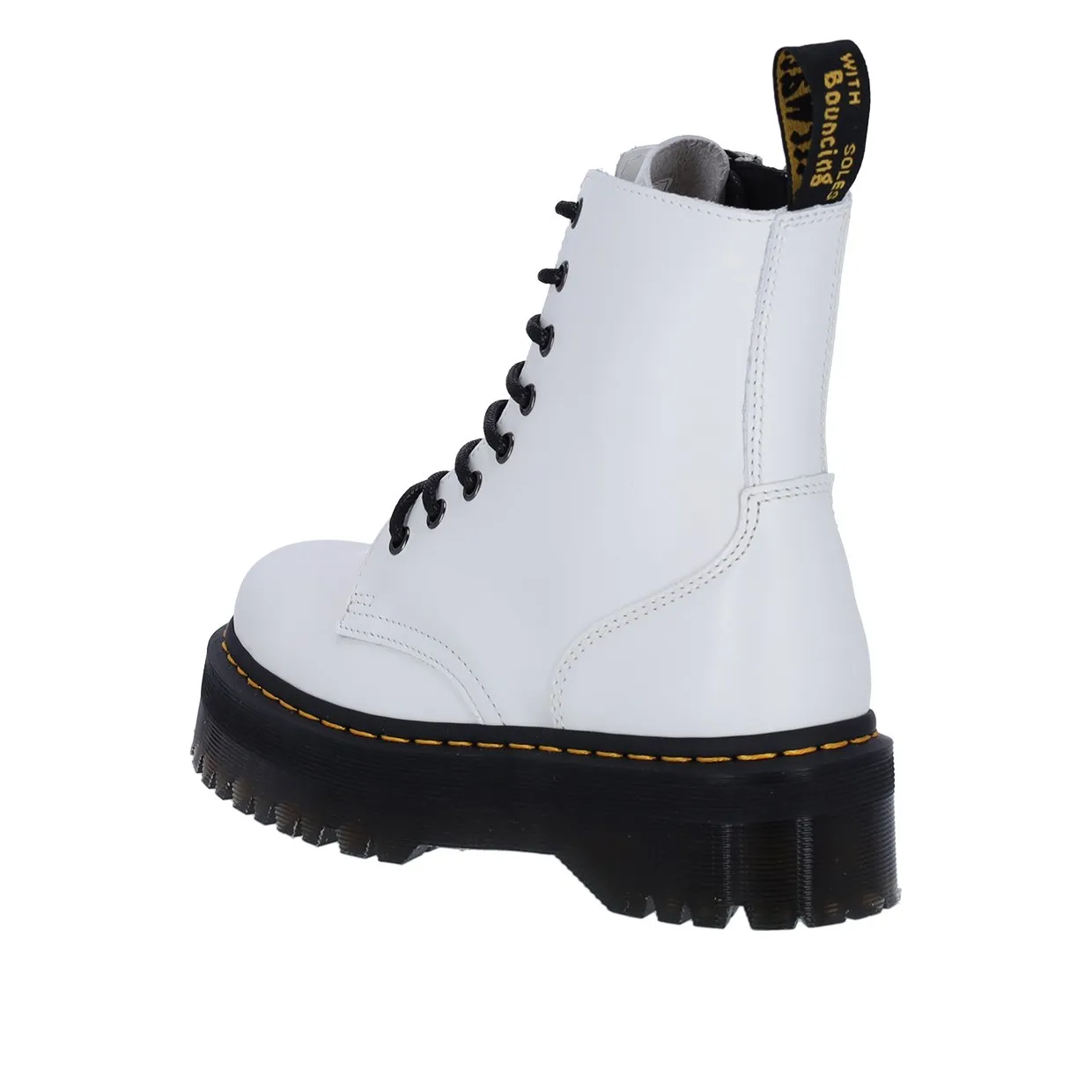 Stivaletti Dr. Martens Jadon Platform Bianco