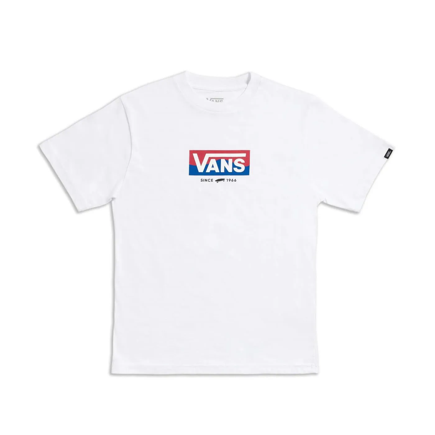 T-Shirt Vans BY EASY LOGO SS BOYS WHITE