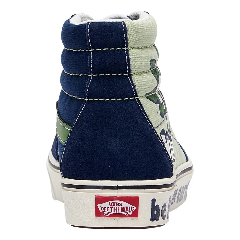 VANS COMFYCUSH SK8-HI-LOOP DS BLU/GRN