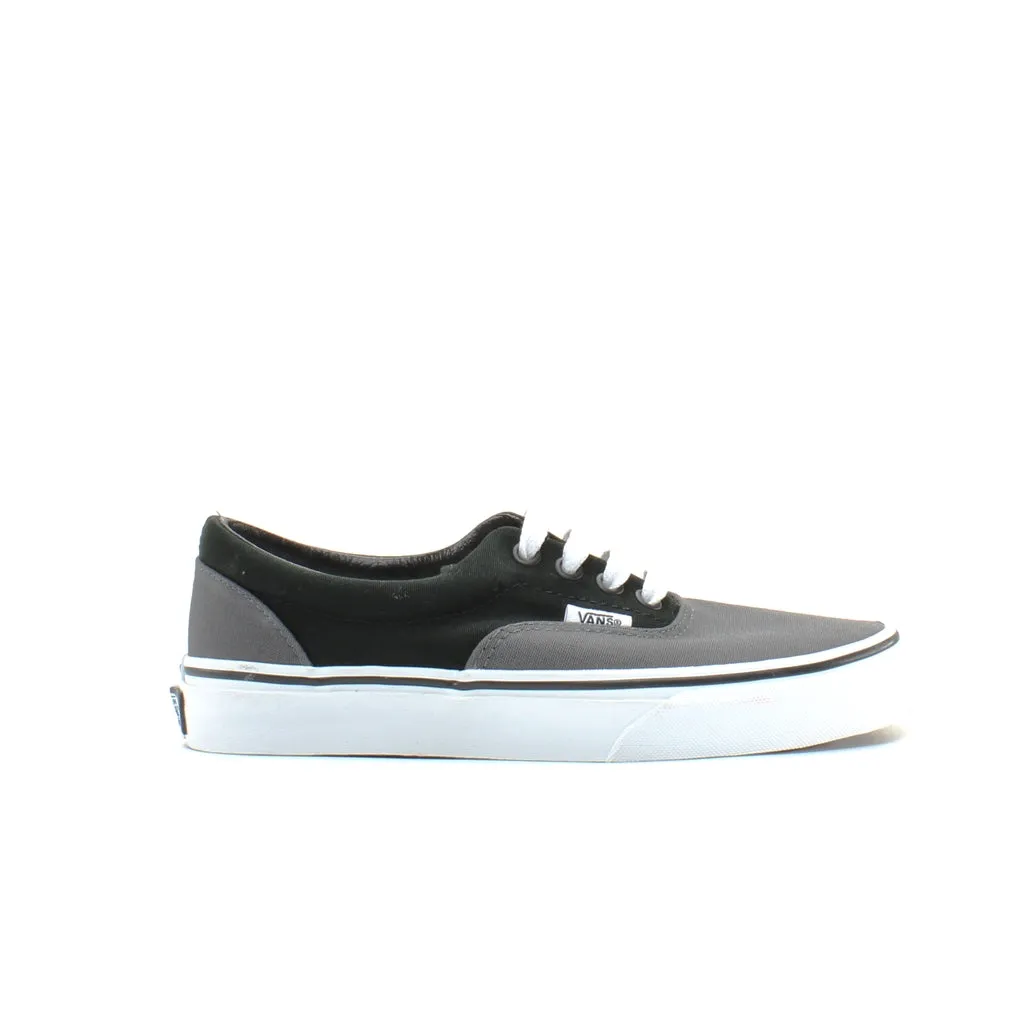 Vans Off The Wall Era Pewter Black Low Lace Up Unisex Trainers EW4PBQ