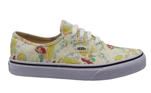 Vans Off The Wall x Disney Kids Yellow Plimsolls