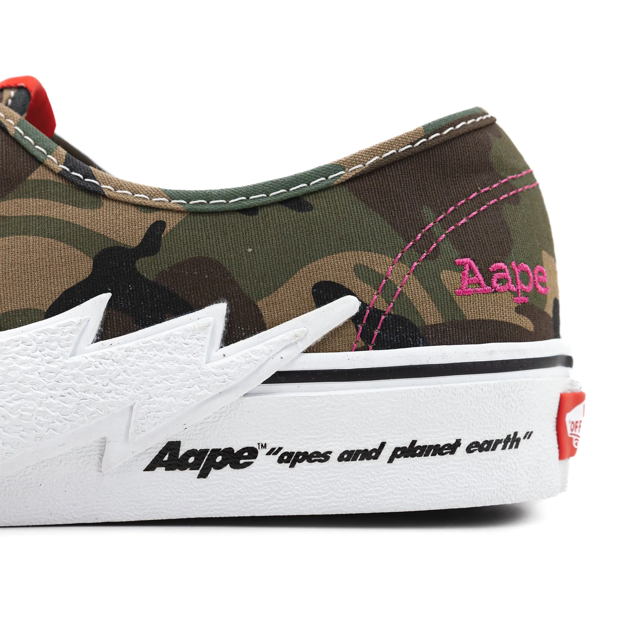 Vans x Aape | Authentic Bolt | Aape Camo | VN00BWCCMA.CAMO