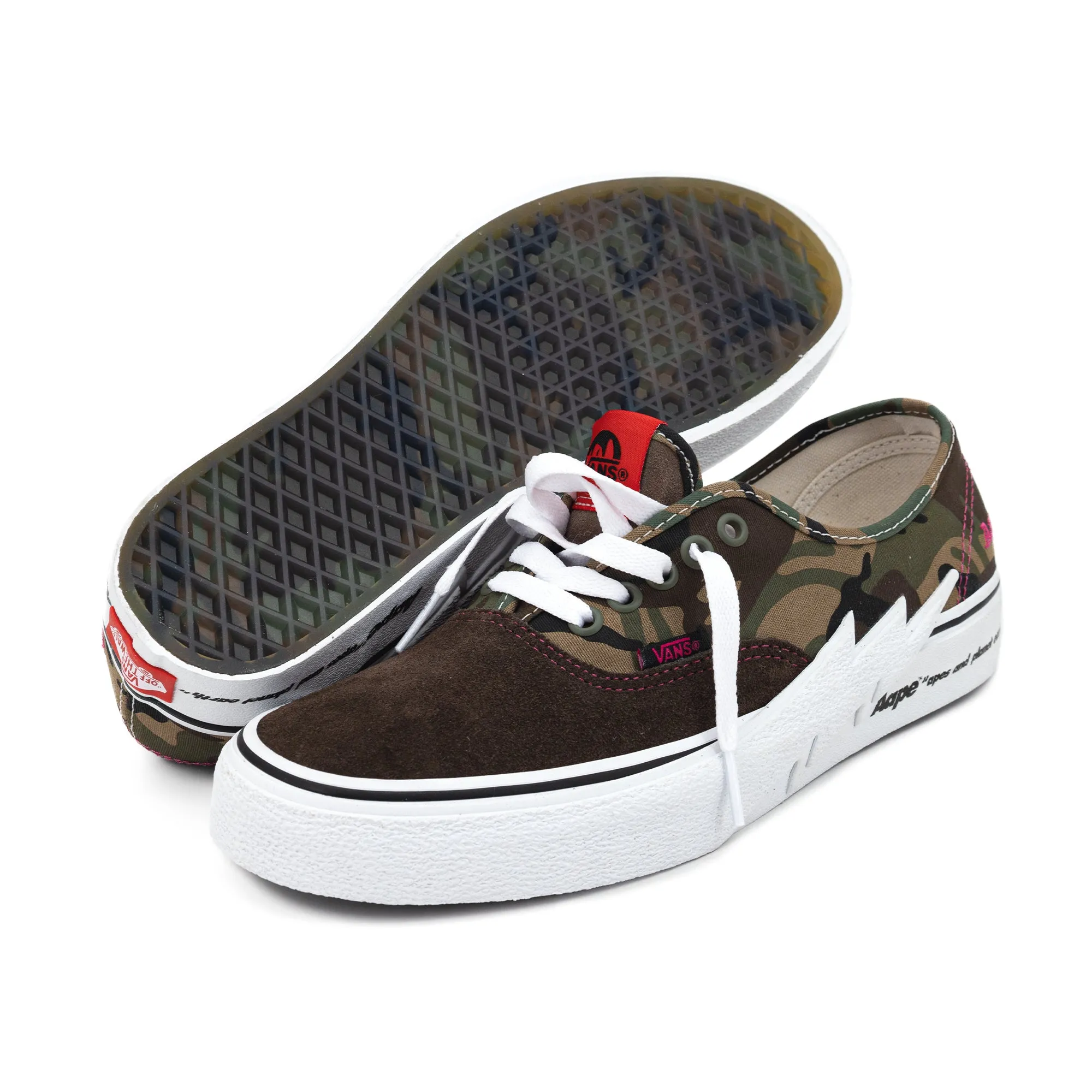 Vans x Aape | Authentic Bolt | Aape Camo | VN00BWCCMA.CAMO