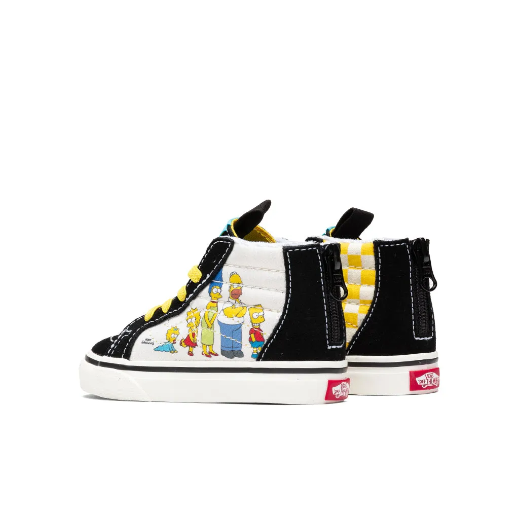 Vans x The Simpsons Toddler Sk8-Hi Zip - 1987-2020