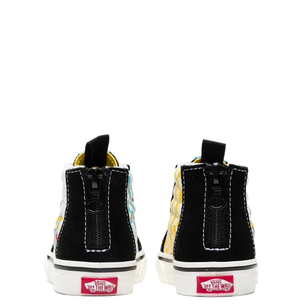 Vans x The Simpsons Toddler Sk8-Hi Zip - 1987-2020