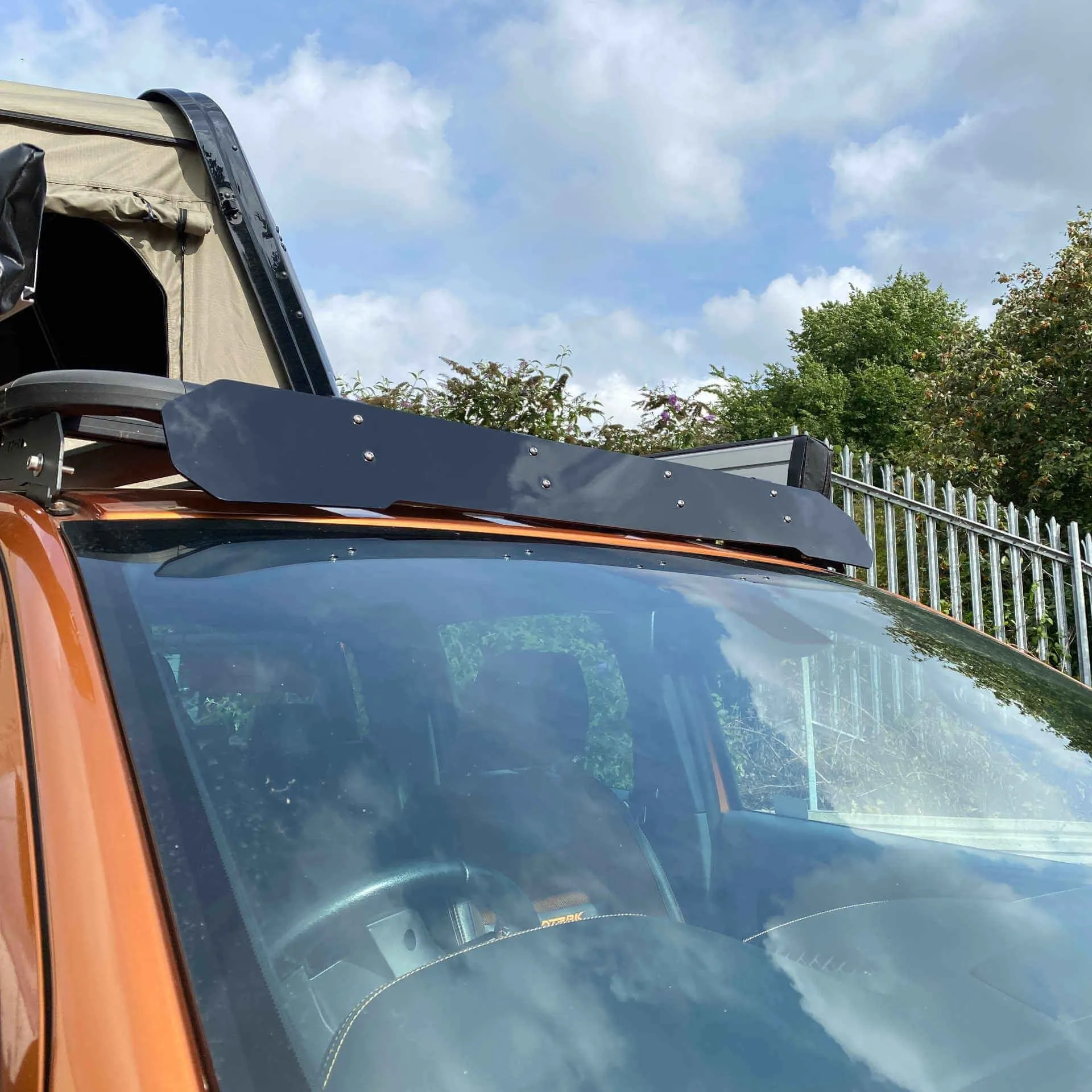 Wind Deflector for Modular Roof Racks