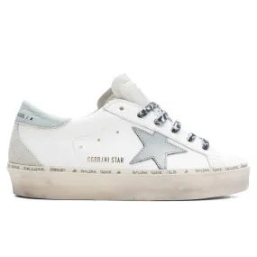 Women's Hi Star Leather Upper and Star - Optic White/Grey Dawn/Orchid Hush